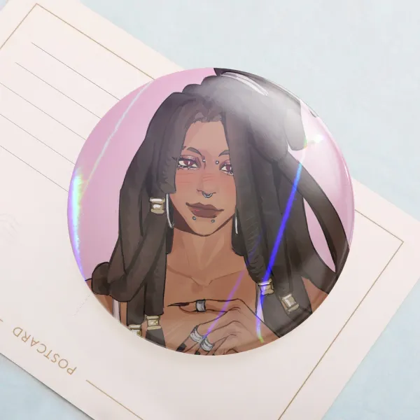 Button Pins Fem Jabber Gachiakuta