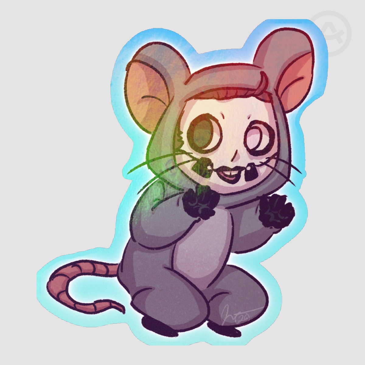 That Rat Papa Sticker