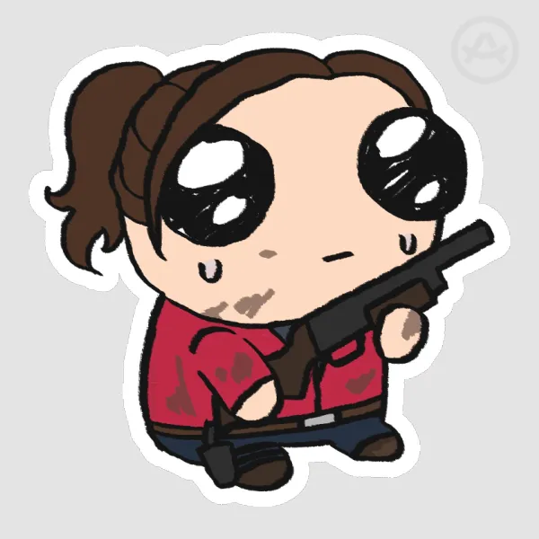 Claire Redfield “Claireling” Sticker - Resident Evil