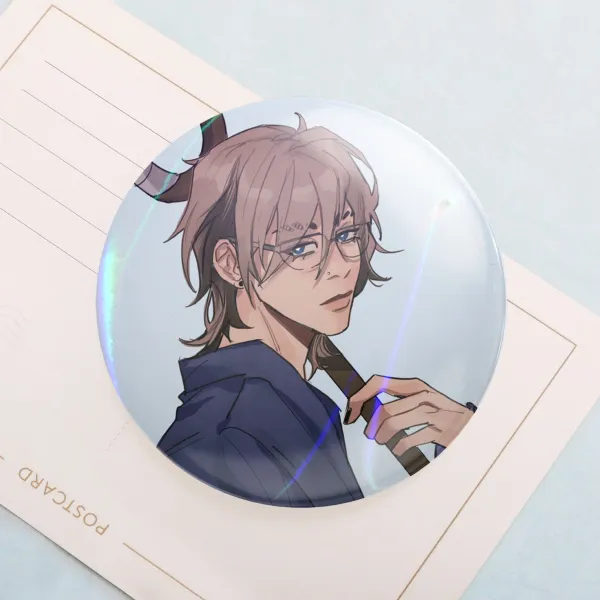 Button Pins Fem Zanka Gachiakuta