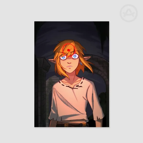 Link Spotted || A4 Print || Legend of Zelda