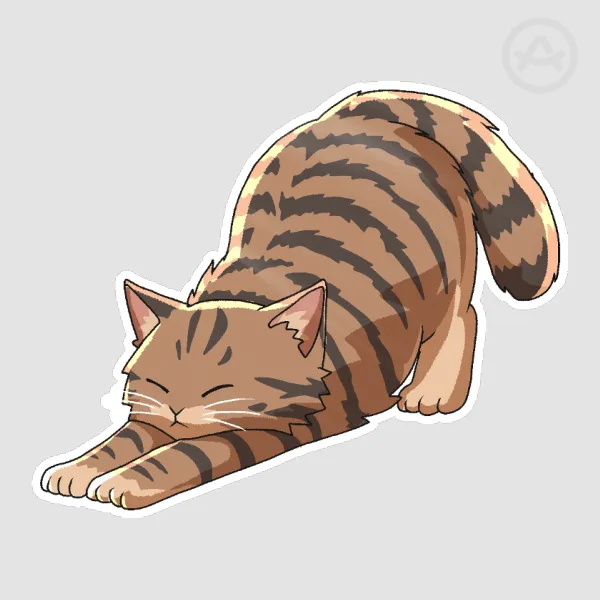 Ume - Colored Edge Die Cut Stickers