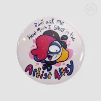 Artist Alley Button