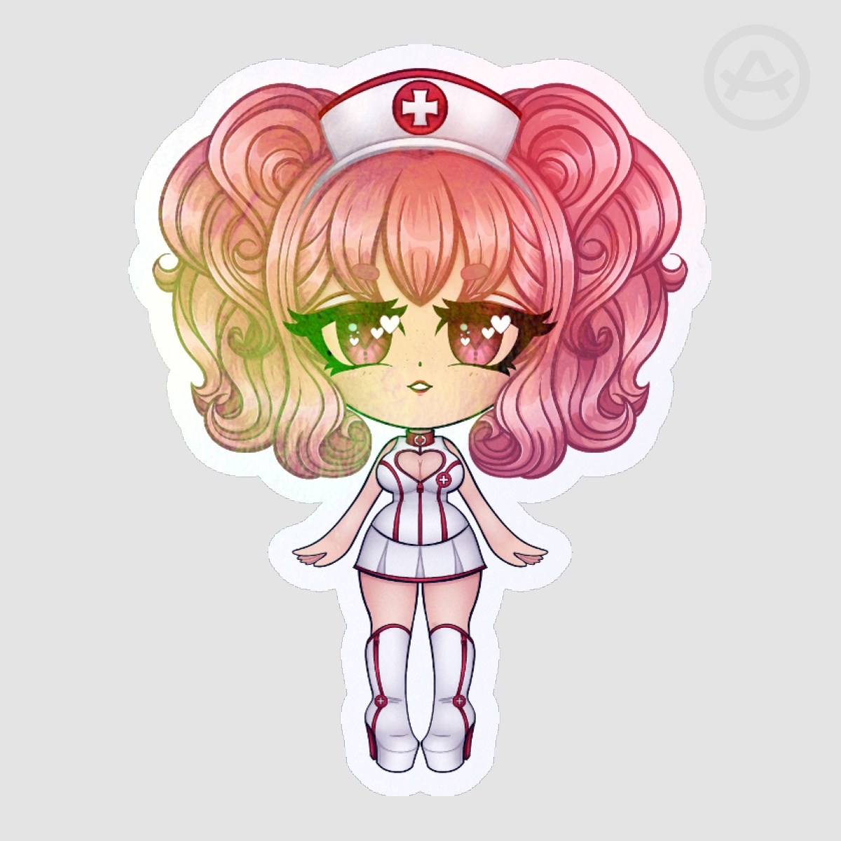 Chibi Hunies - Candy Halloween Holo Sticker