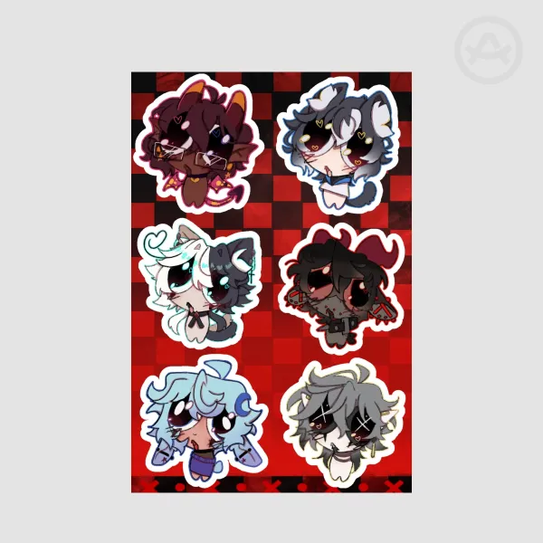 Chudliest Punks Sticker Sheet