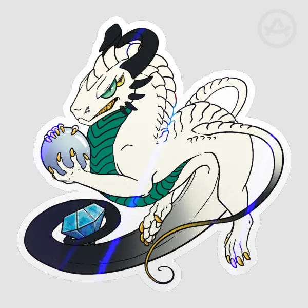 Greed Die Cut Stickers