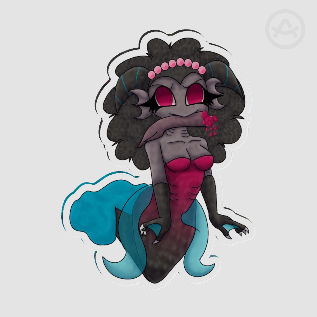 Kendra Acrylic Pin Hellacollab Halloween