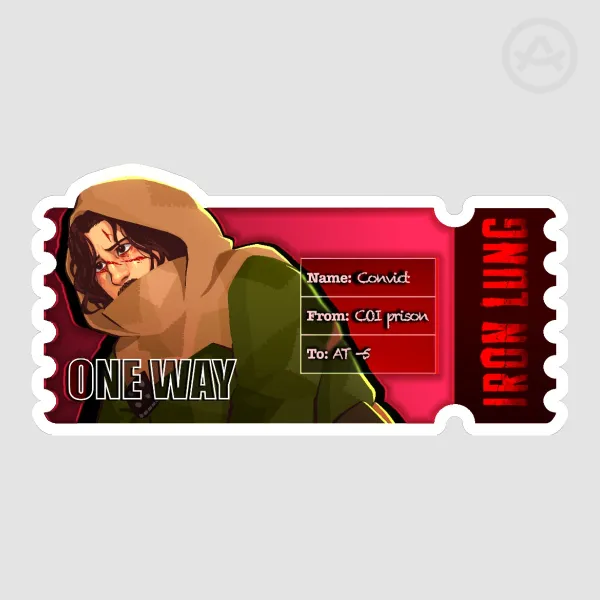 (Iron Lung) Foil One way ticket- Simon