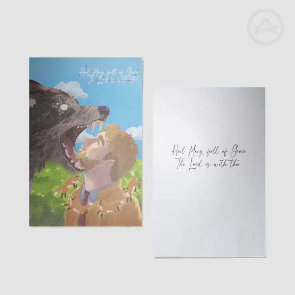 (A5) Project Hail Mary, Ryland Grace loosing dog print