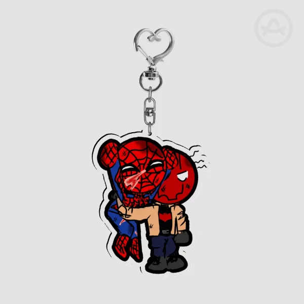 Spideyhood | injured | Acrylic Keychain