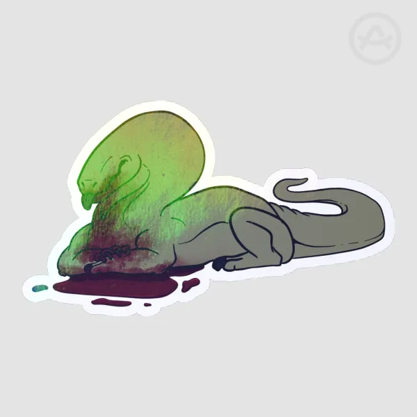 Gluttony Die Cut Stickers