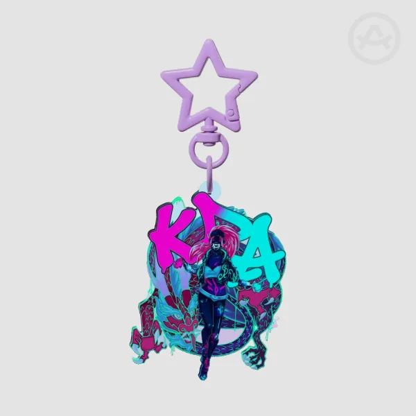 KDA Akali Popstars Acrylic Keychain