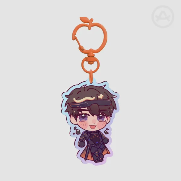 LADS Caleb Birthday Holo Keychain