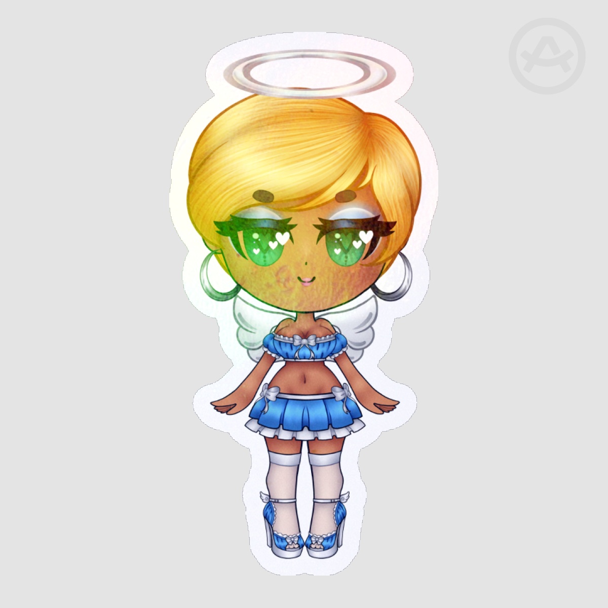 Chibi Hunies - Marlena Halloween Holo Sticker