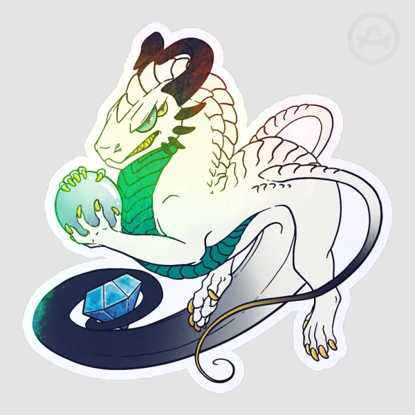 Greed Die Cut Stickers
