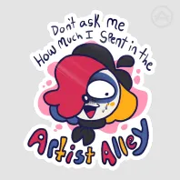 Artist Alley Sticker