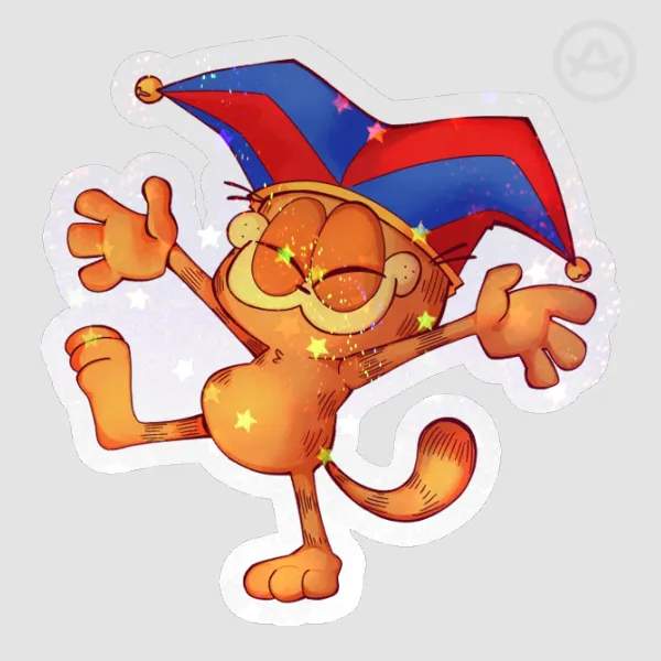 Pomni Hat Garf Sticker