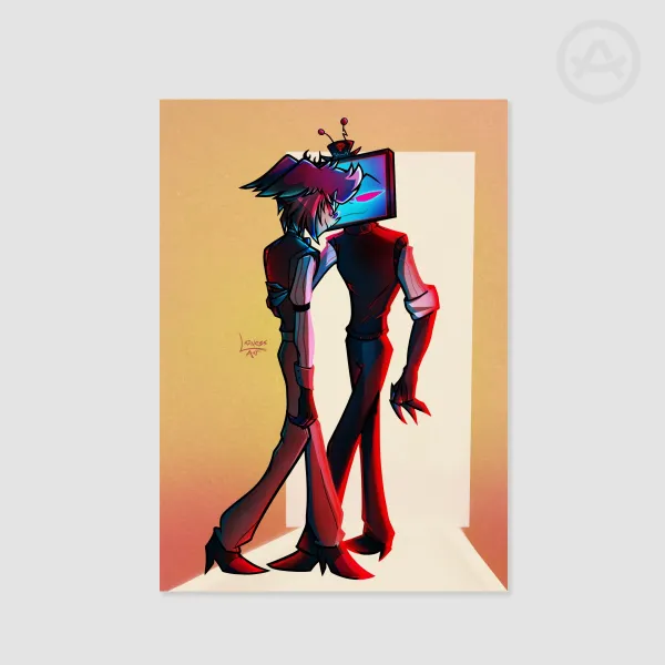 Alastor & Vox "Forgiveness" Print