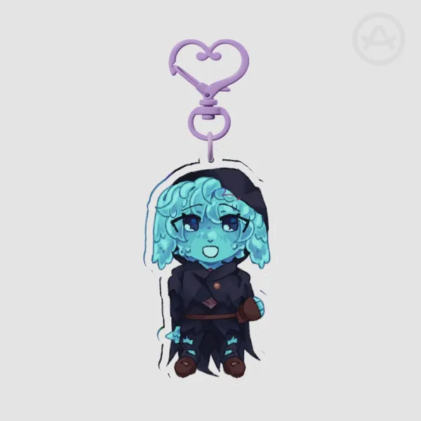 ✦ Bunny Bannerfall 4C • Acrylic Keychain