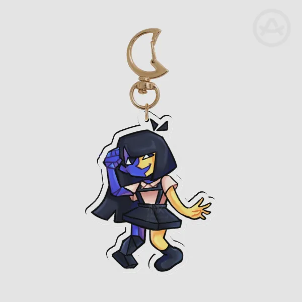 ENA double sided Keychain (Happy/Sadder)