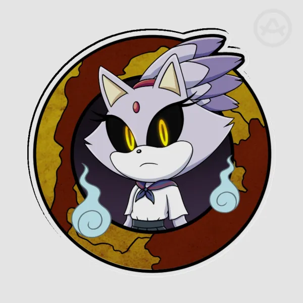 Ghost Blaze - Acrylic Pin