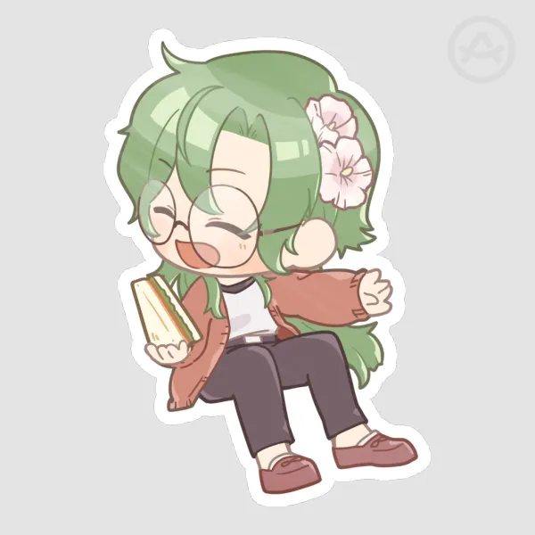 Yamada Makoto Conbini Lunch - Die Cut Sticker