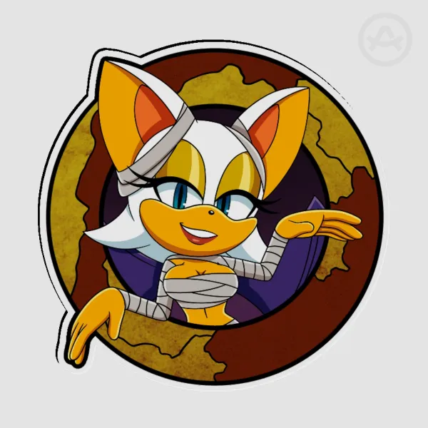 Mummy Rouge - Acrylic Pin