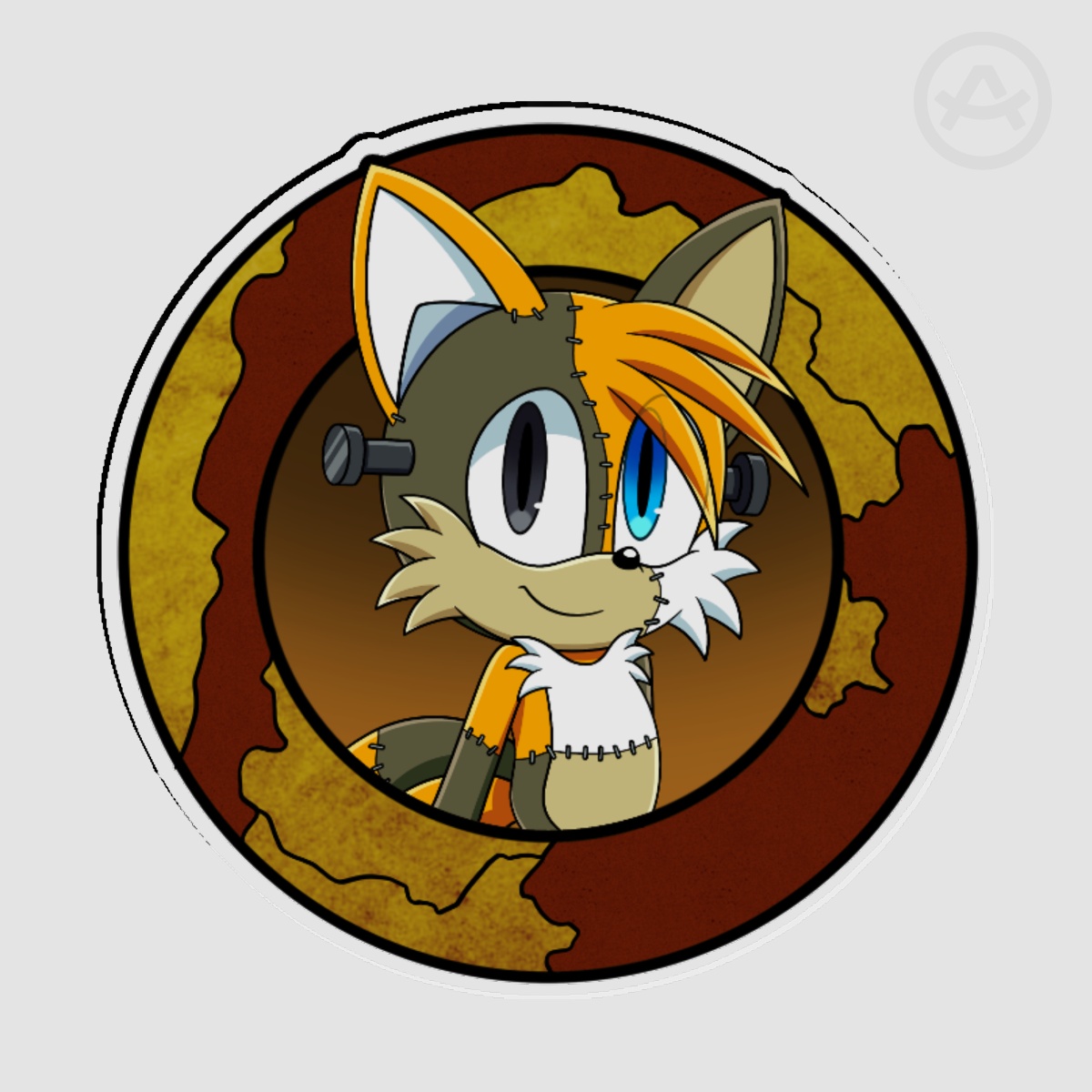 Frankenstein Tails - Acrylic Pin