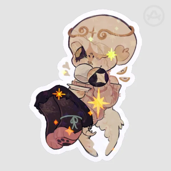 Dream Sans sticker | Fall edition