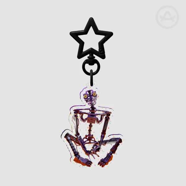 M2 / Mimic Glitter Acrylic Keychain