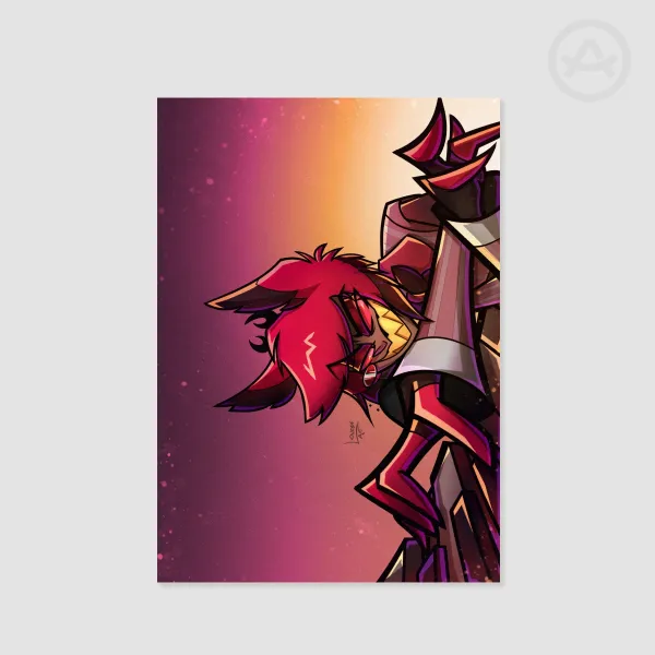 Alastor "Cross Your Hands" Print