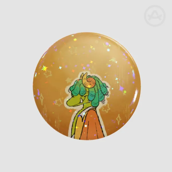 Reggie Button Pin