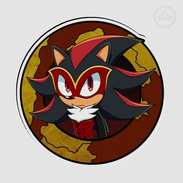 Masquerade Shadow - Acrylic Pin