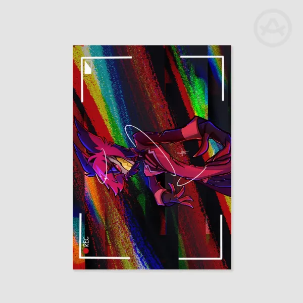 Alastor "Glitch" Print