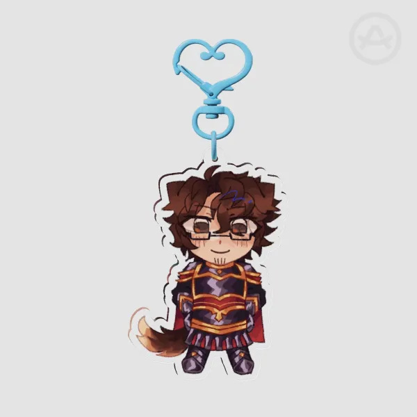 ✦ Dog Bannerfall Nom • Acrylic Keychain
