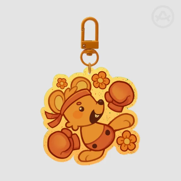 Orange Flower Deltarune - Keychain