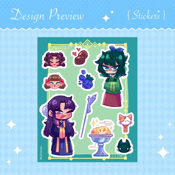 The Apothecary Diaries | Sticker Sheet