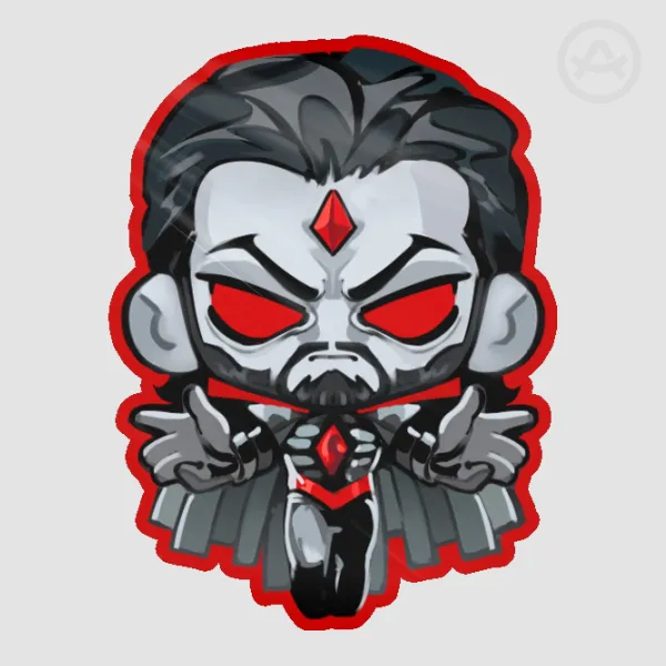 Mr Sinister/Nathaniel Essex | Colored Edge Die Cut Stickers