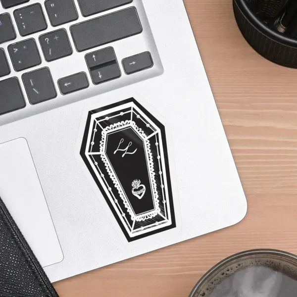 Loustat L&L IWTV / TVL Clear PET Vinyl Die Cut Sticker