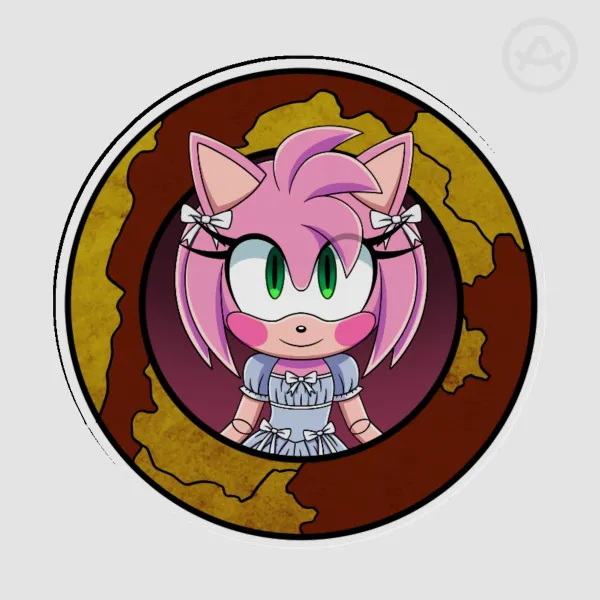 Living Doll Amy - Acrylic Pin