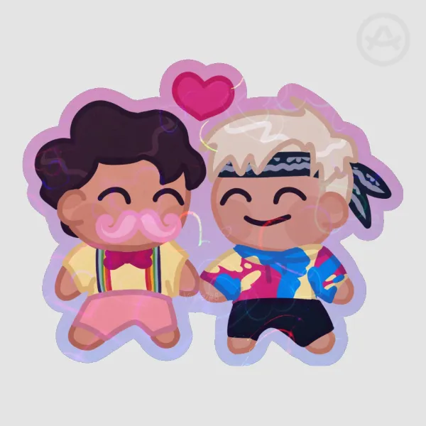 Disocdoll Gobbers Die Cut Stickers
