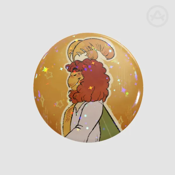 Jamie Button Pin