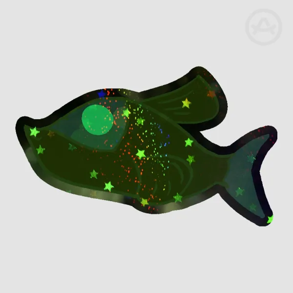 Simple Barreleye Sticker