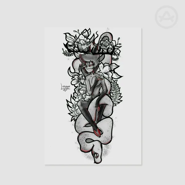 Alastor & Lucifer "Confessions" Print