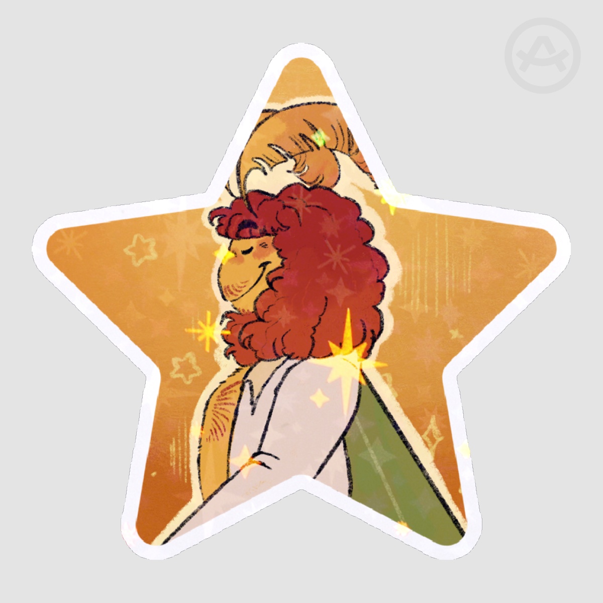 Jamie Star Sticker