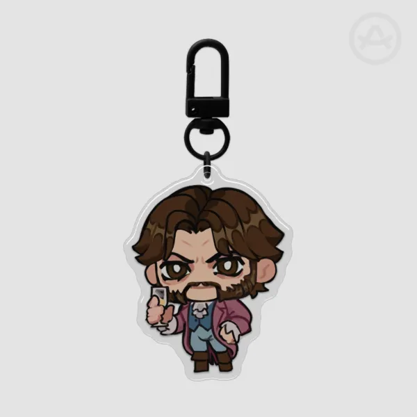 Mastermind/Jason Wyngarde |  Epoxy Clear Acrylic Keychains