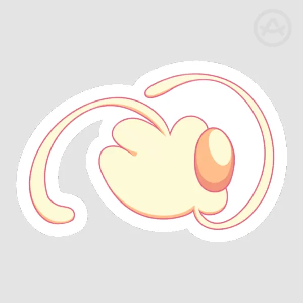 Egg Creature Sticker