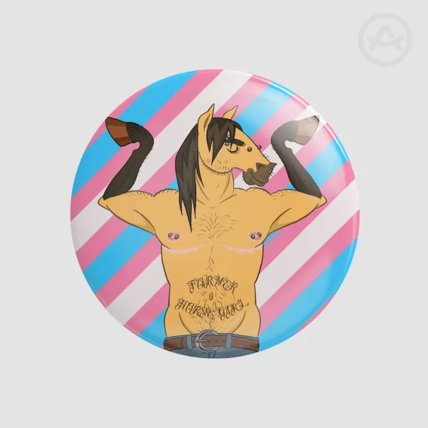 Former Horse Girl Badge (Spirit Version)