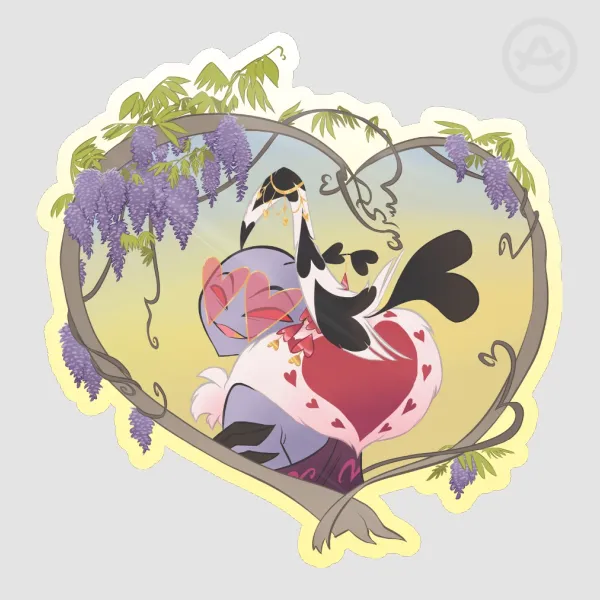 Valentino Bouquet Sticker