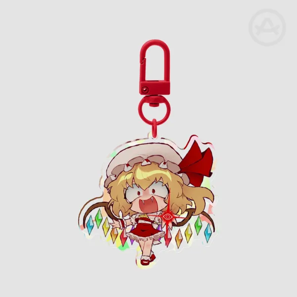 Touhou Project - Flandre Scarlet (V1) Broken Glass Acrylic Keychain
